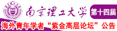 日操操逼逼南京理工大学第十四届海外青年学者紫金论坛诚邀海内外英才！